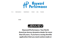 Desktop Screenshot of haywardperformance.com